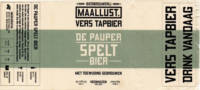 Bierbrouwerij Maallust, De Pauper Spelt Bier