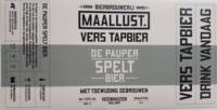 Bierbrouwerij Maallust, De Pauper Spelt Bier