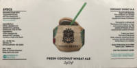 Zuyd Craft, Fresh Coconut Wheat Ale