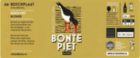 Het Brouwdok, Bonte Piet Blonde