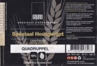 Groningse Bierbrouwerij, Grunn Quadruppel Speciaal Houtgerijpt