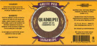 Grutte Pier Brouwerij, Vatgerijpt Quadrupel gerijpt op een Chardonnay vat