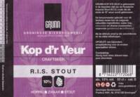 Groningse Bierbrouwerij, Grunn Kop d'r Veur R.I.S. Stout