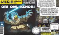 Uiltje Brewing Company, Obi Owl Kenobi West Coast IPA