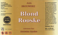 AAA-brouwerij, Blond Rooske