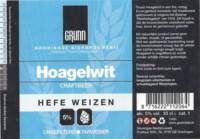 Groningse Bierbrouwerij, Grunn Hoagelwit Hefe Weizen