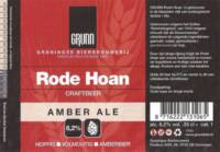 Groningse Bierbrouwerij, Grunn Rode Hoan Amber Ale