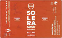 Brouwerij Halve Tamme, Solera Sour Project 21 | 01 Mandarijn