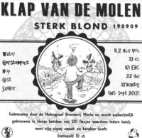 De Molengraaf Brouwerij, Klap Van De Molen Sterk Blond