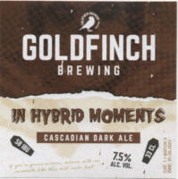 Goldfinch Brewing, In Hybrid Moments Cascadian Dark Ale