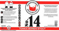 Gebroeders Roodbaard Brouwerij, No.14 Tonka Bonen Stout