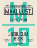 Bierbrouwerij Maallust, Jubileumbier Gerstewijn M 10