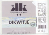 Stadsbrouwerij De Dikke, Dikwitje