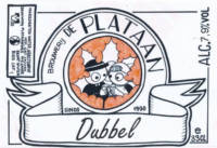Brouwerij De Plataan, Dubbel Brouwerij De Plataan, Dubbel