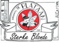 Brouwerij De Plataan, Sterke Blonde