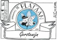 Brouwerij De Plataan, Gerstewijn Brouwerij De Plataan, Gerstewijn