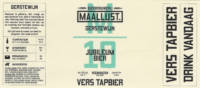 Bierbrouwerij Maallust, Jubileumbier Gerstewijn M 10