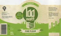 100 Watt Brewery, Fine Fleur Session IPA