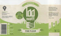 100 Watt Brewery, Fine Fleur Session IPA