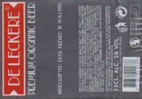 Bierbrouwerij De Leckere, Premium Organic Beer