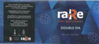 RaRe Craft Beer Brewery, Double IPA RaRe Craft Beer Brewery, Double IPA