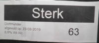 Bierverbond, Sterk
