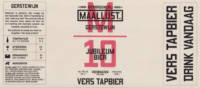 Bierbrouwerij Maallust, Jubileumbier Gerstewijn M 10