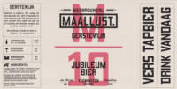 Bierbrouwerij Maallust, Jubileumbier Gerstewijn M 10