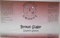 Groovy Bieren, Brown Sugar Export Stout