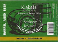 Berghoeve Brouwerij, Klabats! American Barley Wine