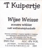 Bierbrouwerij 't Kuipertje, Wijze Weisse