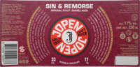 Jopen B.V., Sin & Remorse Imperial Stout Barrel Aged