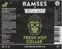 Vet & Lazy Brewery, Fresh Hop Collab  Cascadian Dark Ale