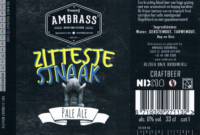 Ambrass Bierbrouwerij, Zittesje Sjnaak Pale Ale Ambrass Bierbrouwerij, Zittesje Sjnaak Pale Ale