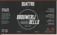 Brouwerij Bello, Quatro Double IPA