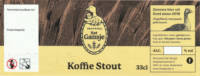 Brouwerij Het Gansje, Koffie Stout