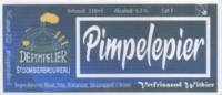 Stoombierbrouwerij De Pimpelier, Pimpelepier Stoombierbrouwerij De Pimpelier, Pimpelepier