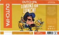 Brouwerij Dockum, Dutch IPA Lemons for Lunch