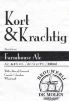 Brouwerij De Molen, Kort & Krachtig Farmhouse Ale