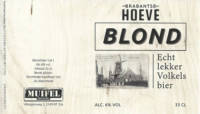 Muifelbrouwerij, Brabantse Hoeve Blond