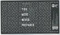 Floem Craft Beer, You Were Never Prepared