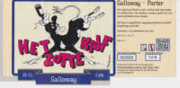 Plattelandsbrouwerij Het Zotte Kalf, Galloway Porter