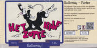 Plattelandsbrouwerij Het Zotte Kalf, Galloway Porter Plattelandsbrouwerij Het Zotte Kalf, Galloway Porter