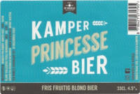 Brouwerij De Wereld (Kampen, 2015), Kamper Princesse Bier