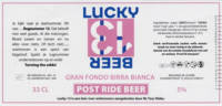 Bierbrouwerij De Leckere, Lucky 13 Beer Birra Bianca