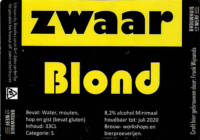 Brouwhuis aan de Werf, Zwaar Blond