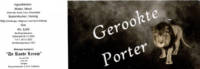 Schaagse Brouwerij De Roode Leeuw, Gerookte Porter