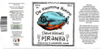Brouwerij De Kromme Haring, Piranha Hibiscus & cCmomile Sour