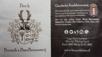 Bunnik's Bierbrouwerij, Bock