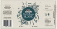 Rechthuis Bierbrouwerij, Het Rechthuis Blond